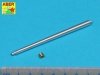 Aber 35L-138 U.S 76 mm M1A2 barrel with thread protector for Sherman M4 series tanks with M62 mount Tasca (1:35)